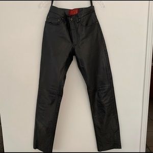 Vintage Genuine Leather Pants NWOT
